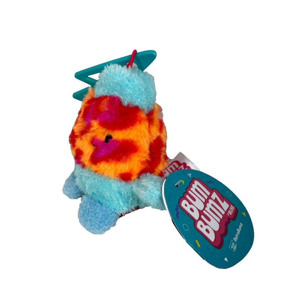 BumBumz 3.5" Sara The Lava Lamp Plush Clip Keychain RetroBumz Series - Picture 2 of 7